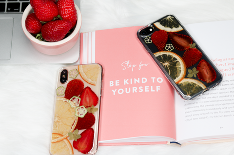 Real Oranges & Strawberries Case, Dried Fruits Case, iPhone case, iphone 6 6s 7 8 plus x xr xs 11 12 13 pro max case