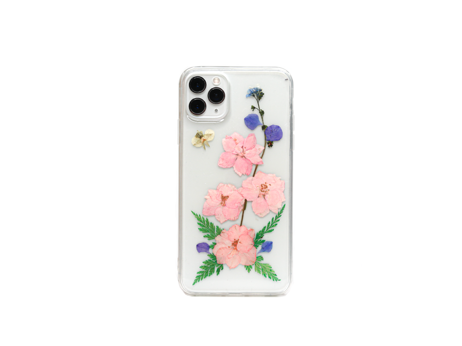 Real Pressed Pink flowers Phone Case, Dried Flowers Case, Samsung Galaxy S10 S9 S8 S7 case, iphone  SE 5 6 6s 7 8 plus x xr xs 11 12 13 pro max case