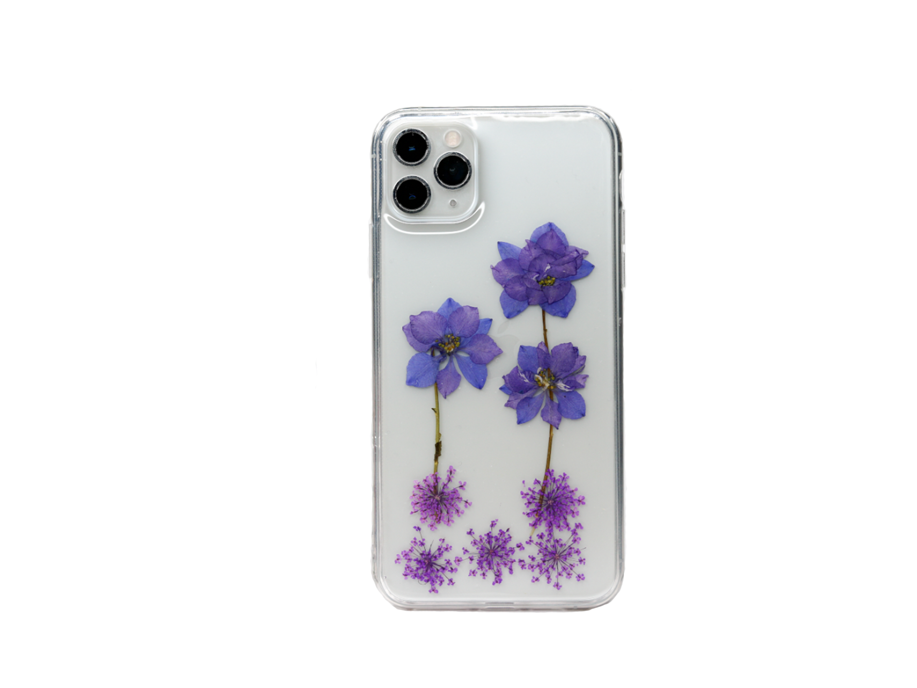  Real Pressed Purple Flowers Phone Case, Violets , Samsung Galaxy S10 S9 S8 S7, iphone case, iphone 6 6s 7 8 plus x xr xs 11 12 13 pro max case